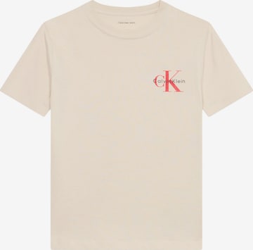 Calvin Klein Jeans Shirt in Beige: front