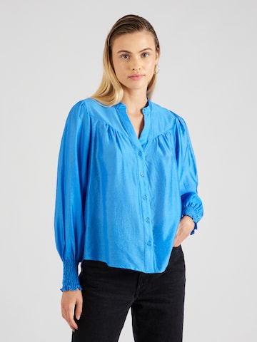 MSCH COPENHAGEN Bluse 'Kaliko Romina' i blå: forside