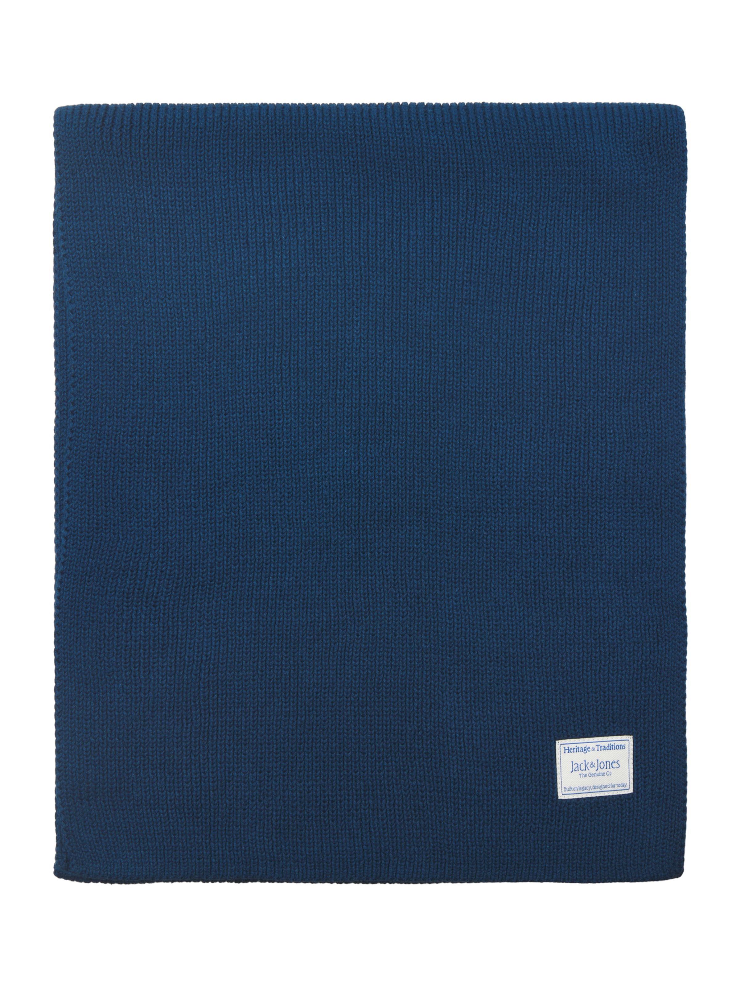 Écharpe 'JACATTITUDE' JACK & JONES en bleu : devant