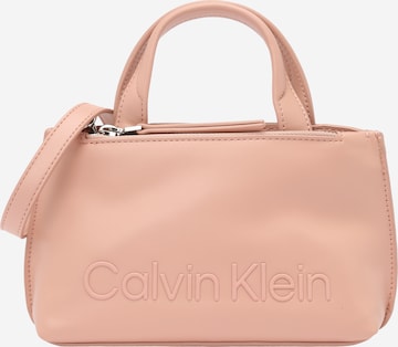 Calvin Klein Handtas in Roze: voorkant