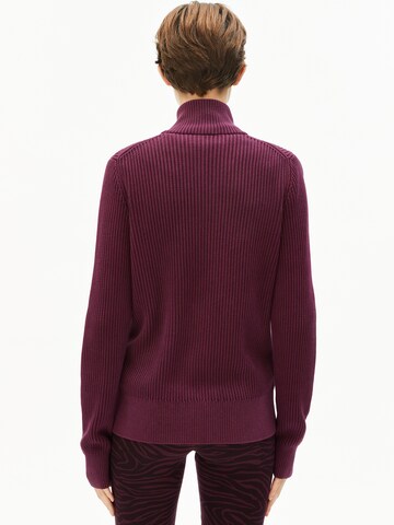 ARMEDANGELS Knit cardigan in Red