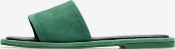 Bianco Mules 'LILLIE' in Green: front