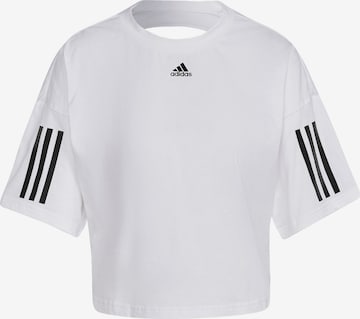 ADIDAS SPORTSWEAR Funktionsshirt in Weiß: predná strana