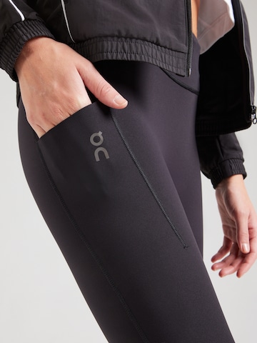 Skinny Pantalon de sport On en noir