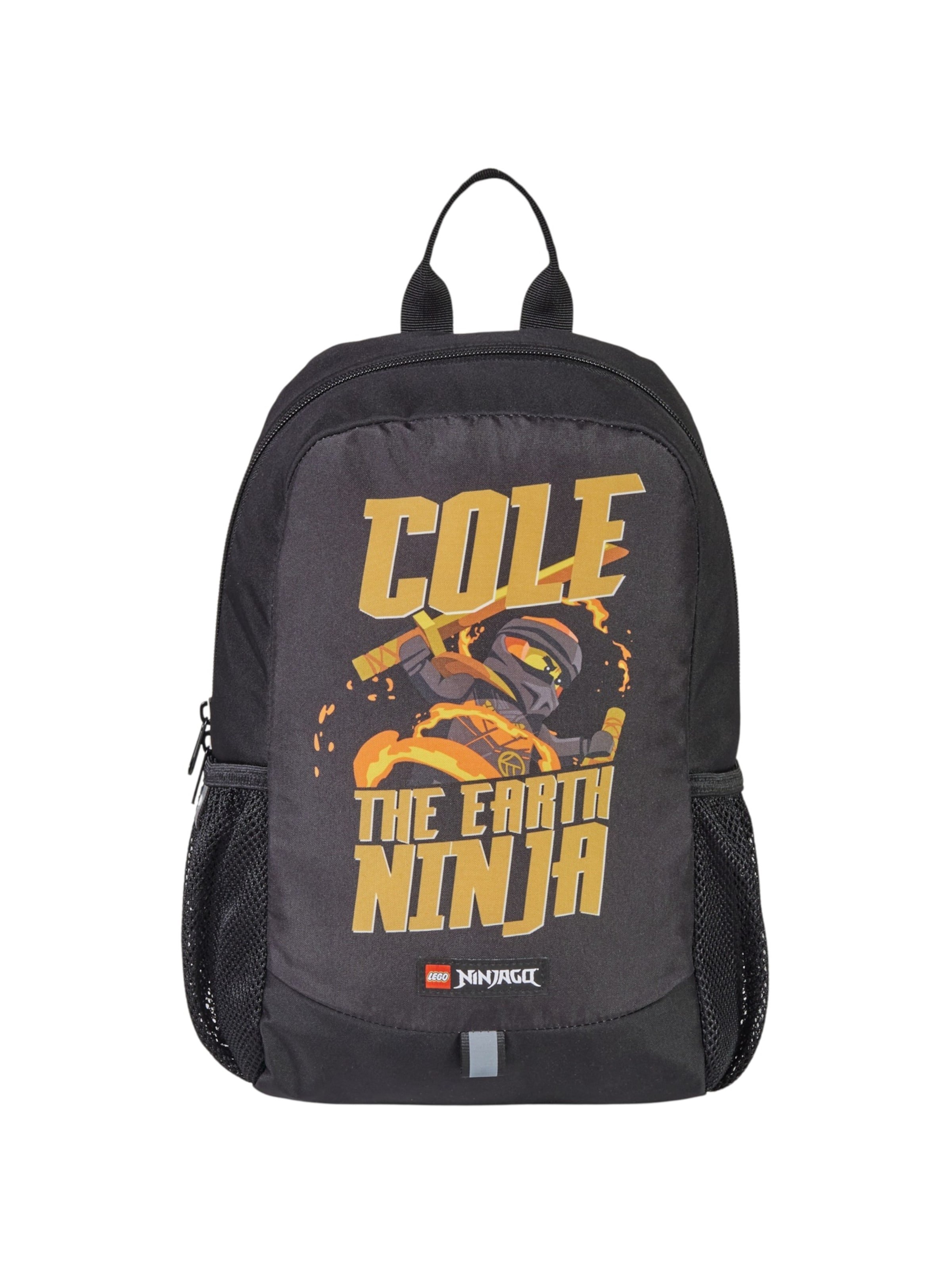 LEGO Rucksack 'Ninjago'‌‌ in Schwarz: Vorderseite