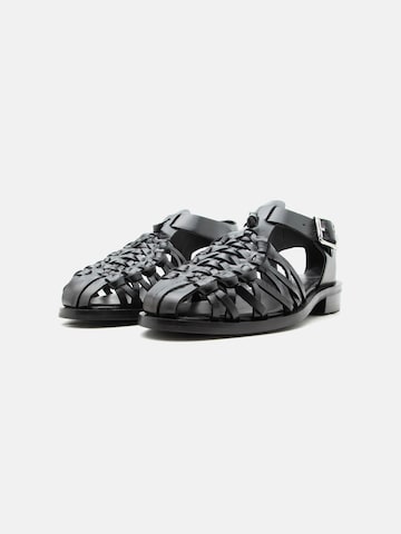 BRONX Strap Sandals 'Next-Wagon' in Black