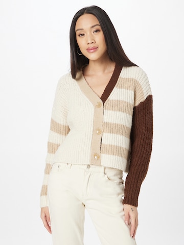 Cardigan 'LALA' ONLY en blanc : devant