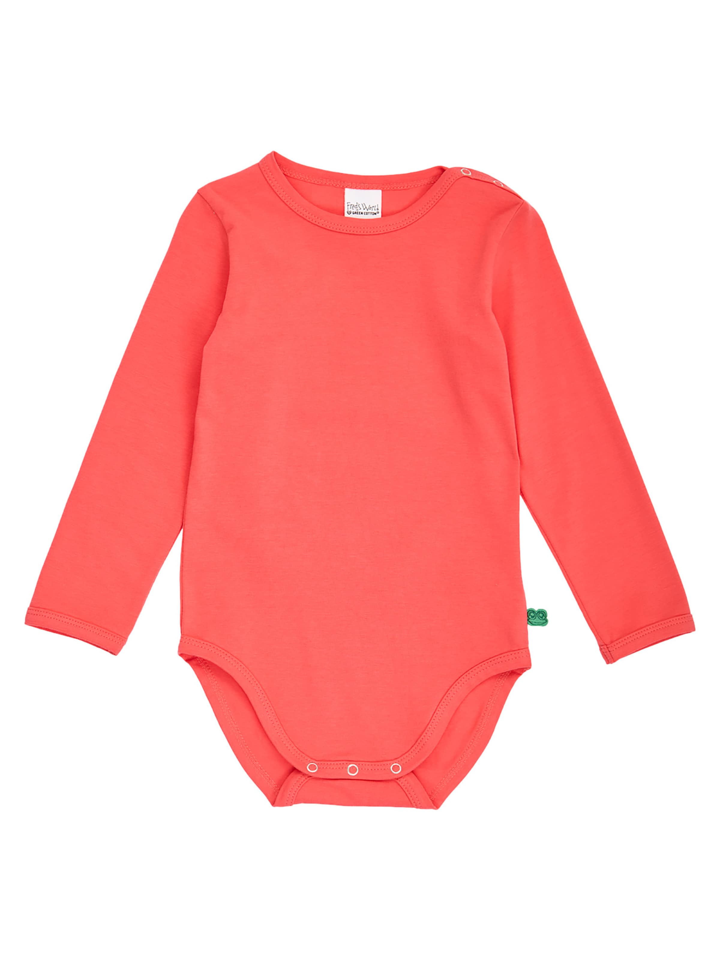 Fred's World by GREEN COTTON Body 'Alfa' in Rot: Vorderseite