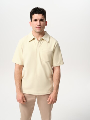 ABOUT YOU x Jaime Lorente Shirt 'Milo' in Beige: voorkant