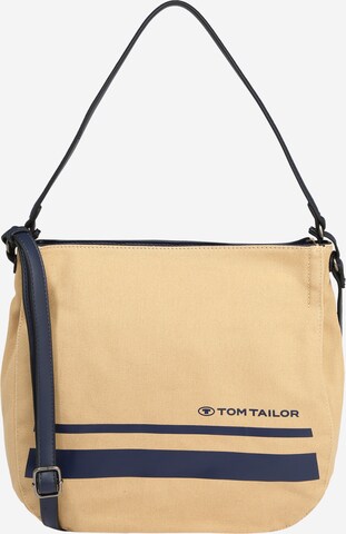 TOM TAILOR Schoudertas 'Ella' in Bruin: voorkant