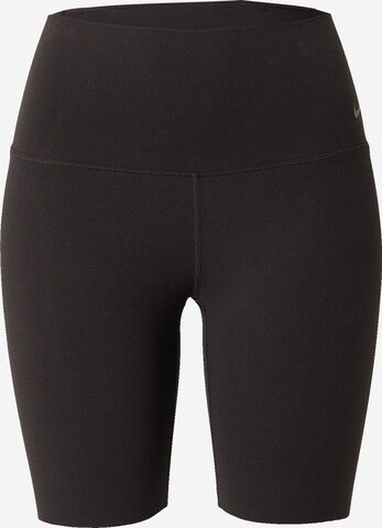 NIKE Skinny Sportbroek 'ZENVY' in Zwart: voorkant