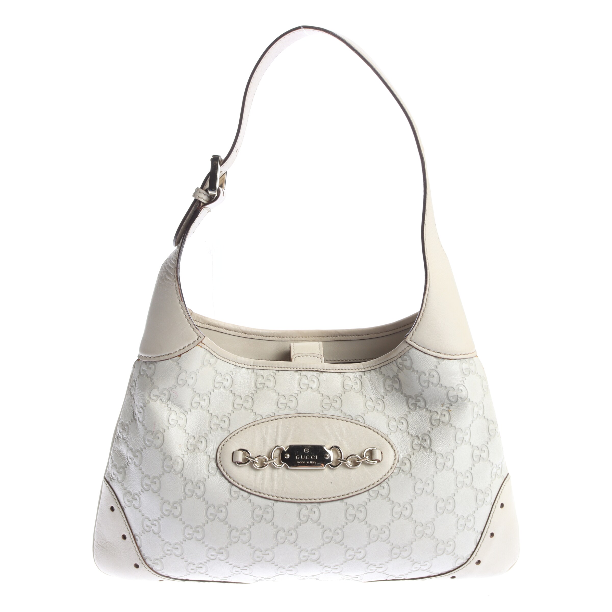Gucci Schultertasche / Umhängetasche One Size in Weiß: Vorderseite