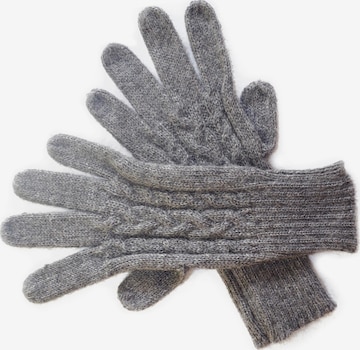 Posh Gear Full finger gloves 'Guantibrada' in Grey: front