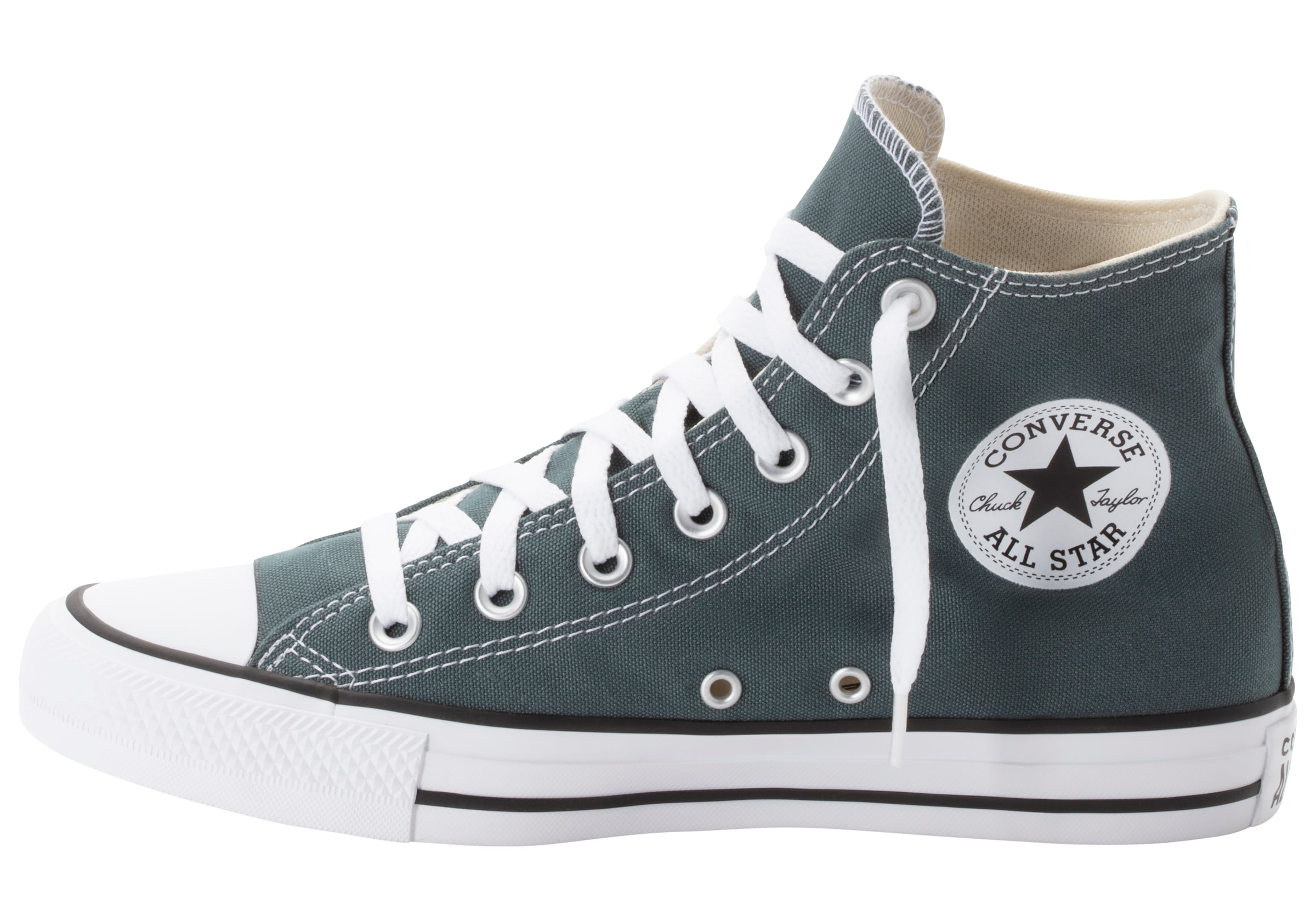 CONVERSE Високи маратонки в размер 37 в смарагдово зелено, Преглед на продукта