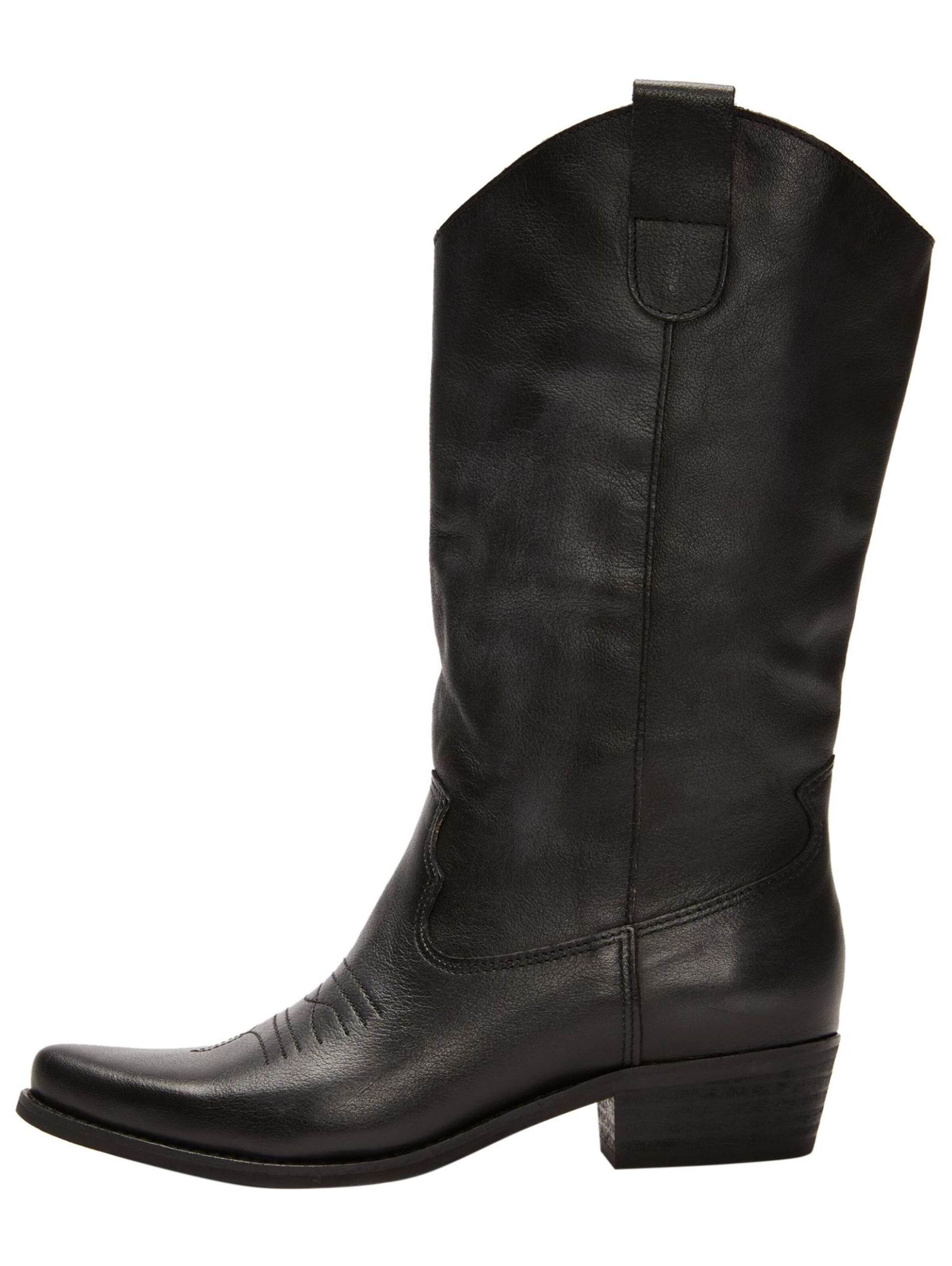 FELMINI Cowboystiefel in Schwarz