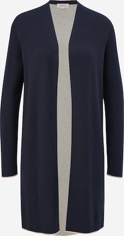 s.Oliver Knit Cardigan in Blue: front