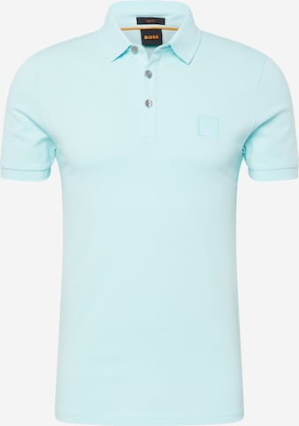 BOSS Orange Poloshirt 'Passenger' in Blau: predná strana