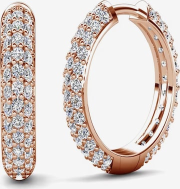 ROUGEMONT Jewellery Earrings 'Funkelnde Creolen Ohrringe Taos' in Gold: front