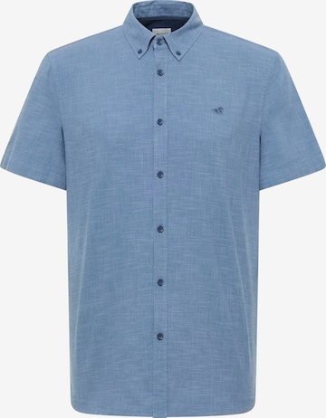 MUSTANG Hemd 'Berkeley' in Blau: Vorderseite