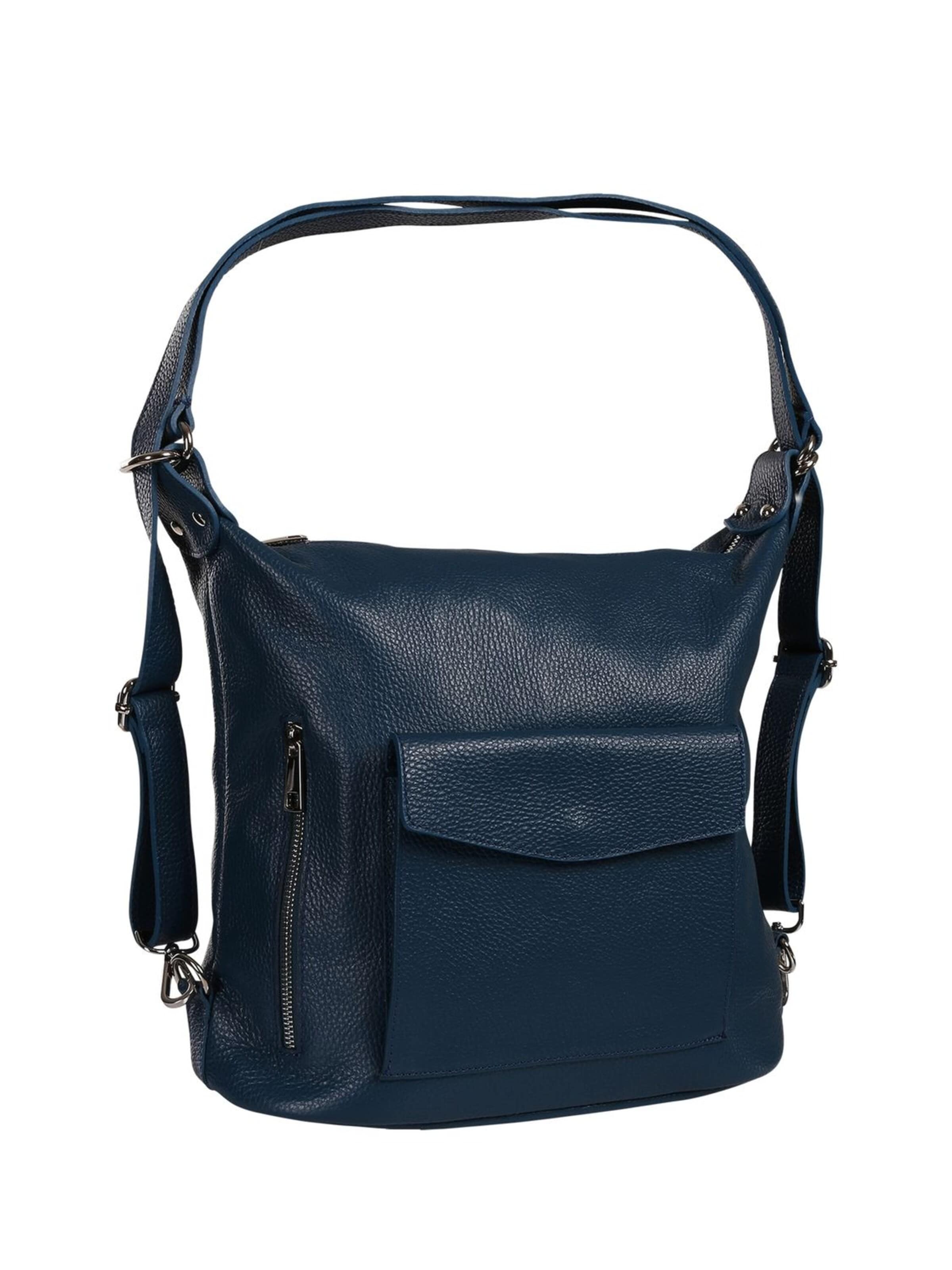 Sac à dos Toscanto en bleu : devant