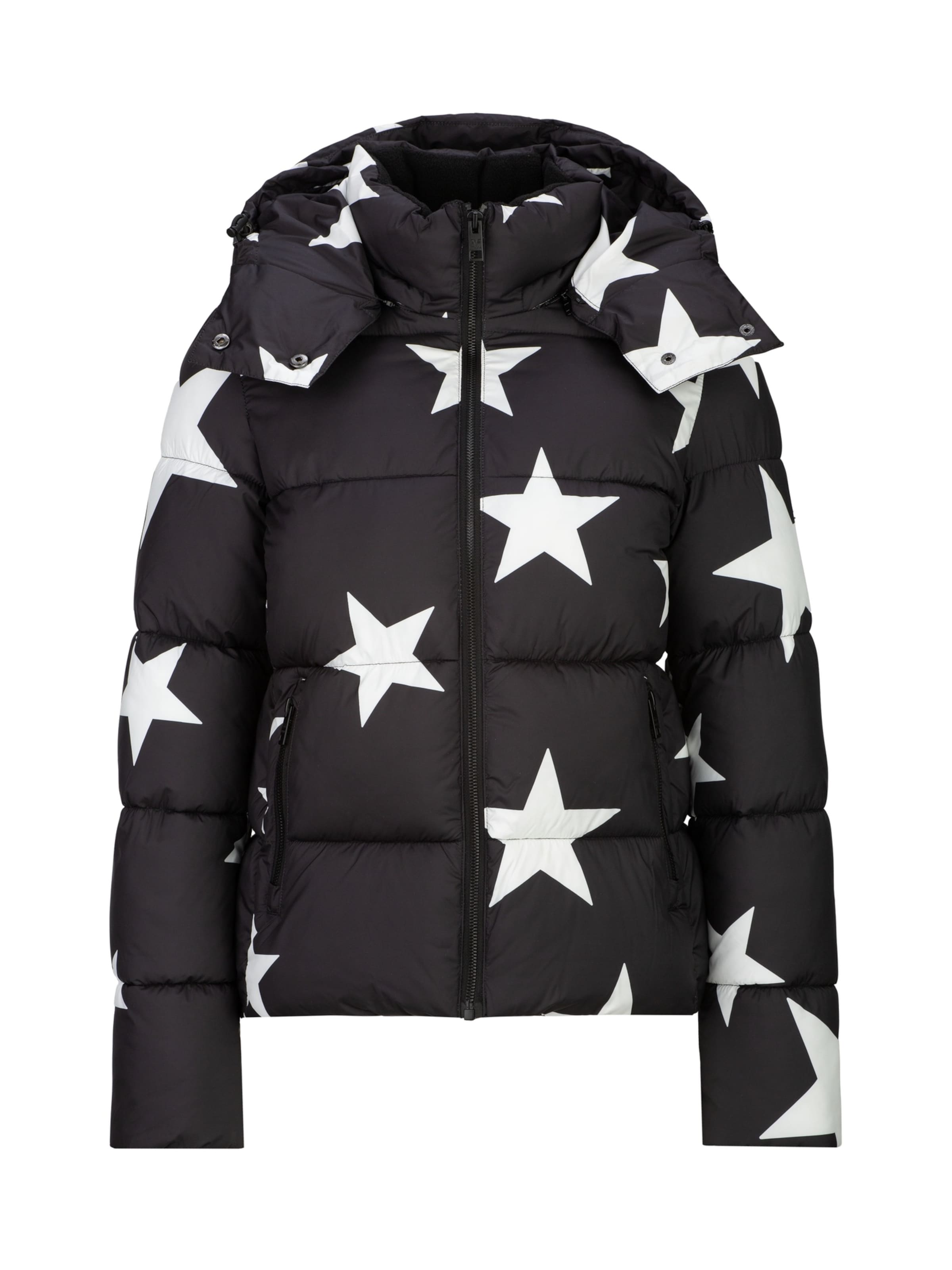 Veste d’hiver 'Grazia Wintersports' 19V69 ITALIA en noir : devant