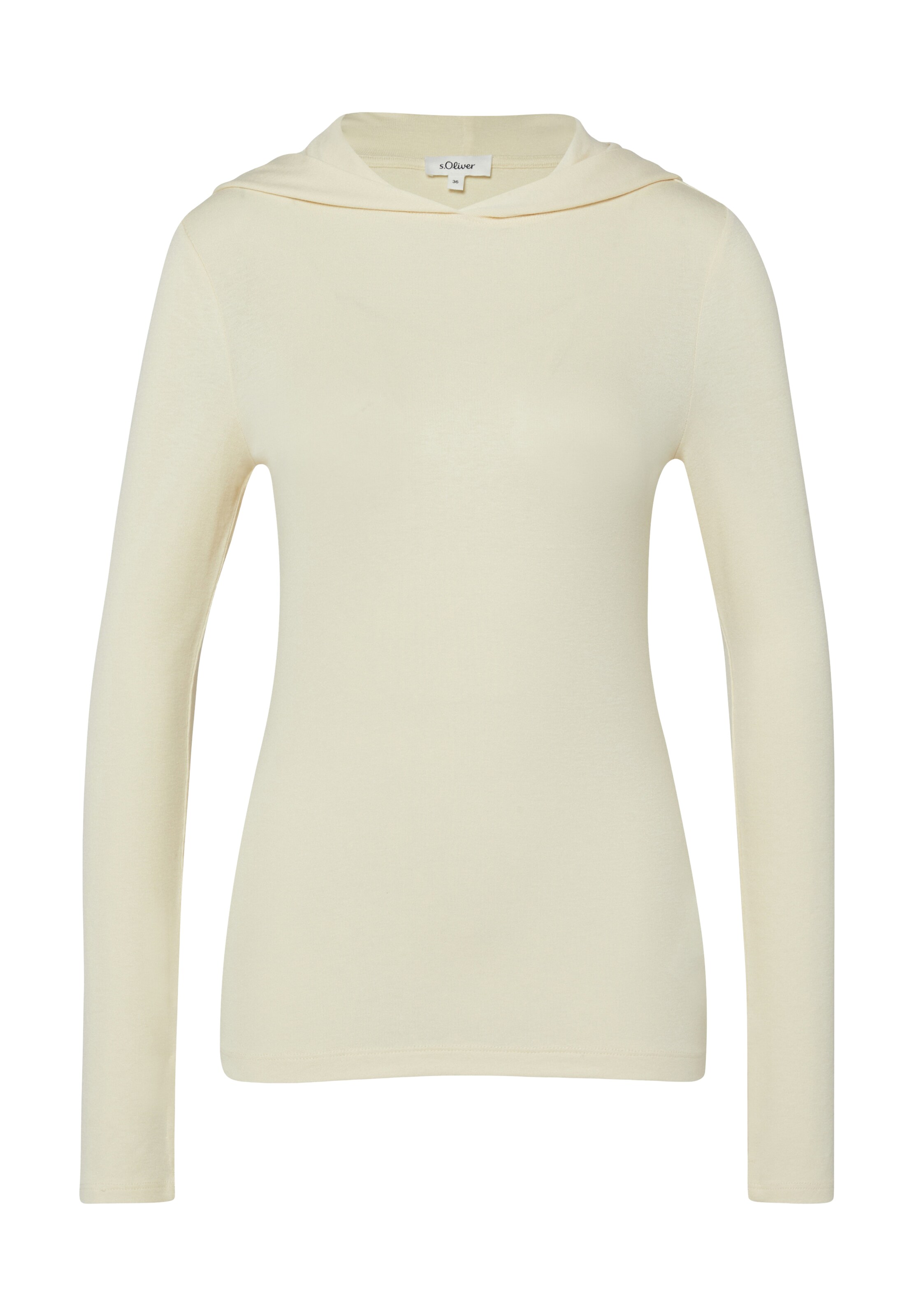 s.Oliver Shirt in Beige: Vorderseite
