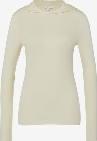 s.Oliver Shirt in Beige: Vorderseite