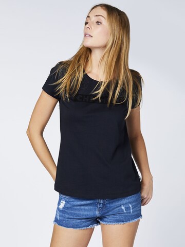 CHIEMSEE Shirt in Black: front