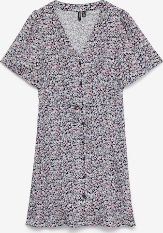 Robe-chemise 'VMALBA' VERO MODA en bleu : devant