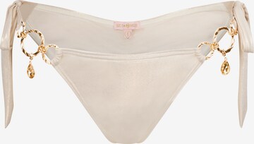 Bas de bikini 'Mykonos' Moda Minx en beige : devant