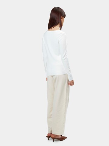 Pull-over Influencer en blanc