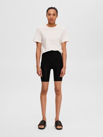 SELECTED FEMME Skinny Shapingbroek in Zwart