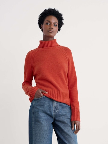 Pull-over 'Basset Cove' Seasalt Cornwall en orange : devant