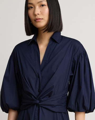 Lauren Ralph Lauren - Vestido camisero en azul