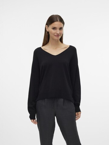 VERO MODA Trui 'BREEZE' in Zwart: voorkant