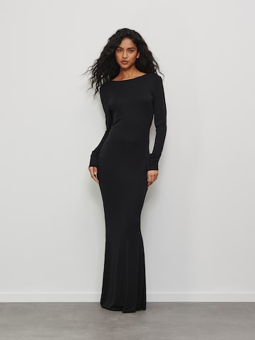 RÆRE by Lorena Rae - Vestido en negro: frente