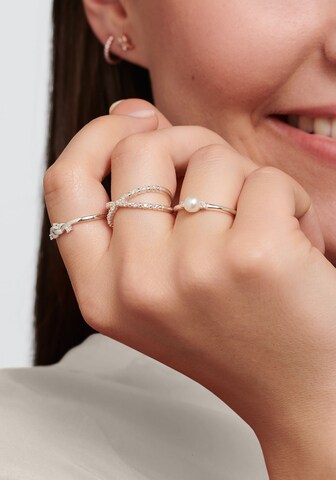 Thomas Sabo Ring in Silber: Vorderseite