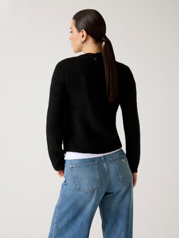 GUESS Strickjacke in Schwarz