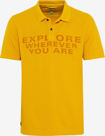 CAMEL ACTIVE Shirt in Yellow: front