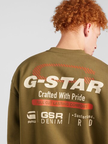 zaļš G-Star RAW Sportisks džemperis