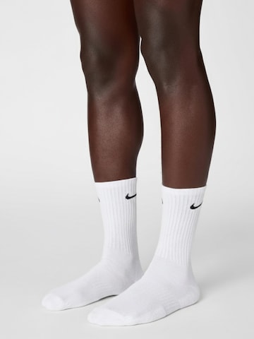 Chaussettes de sport NIKE en blanc