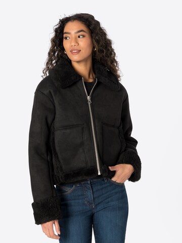 WEEKDAY Between-Season Jacket 'Enzo' in Black: front