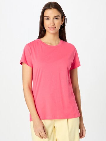 Samsøe Samsøe T-shirt 'SOLLY' i rosa: framsida
