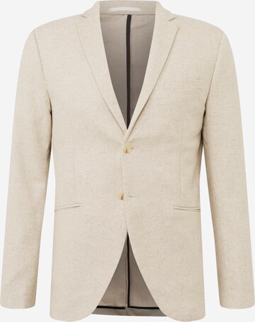 JACK & JONES Suit Jacket in Beige: front