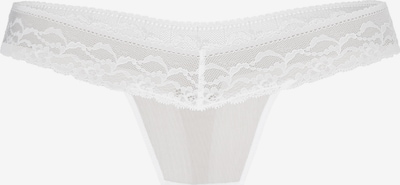 TEYLI String 'Leo' en blanc, Vue avec produit