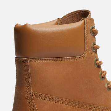 TIMBERLAND Schnürstiefelette in Braun