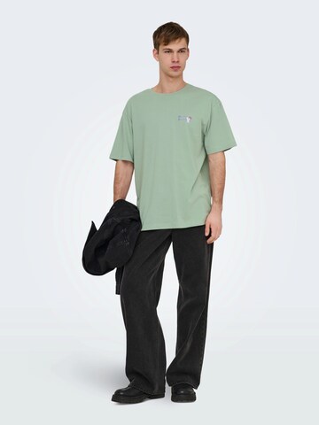 Only & Sons - Camiseta 'ONSPOPSICELLO' en verde