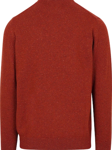 Barbour Sweater 'Tisbury' in Red