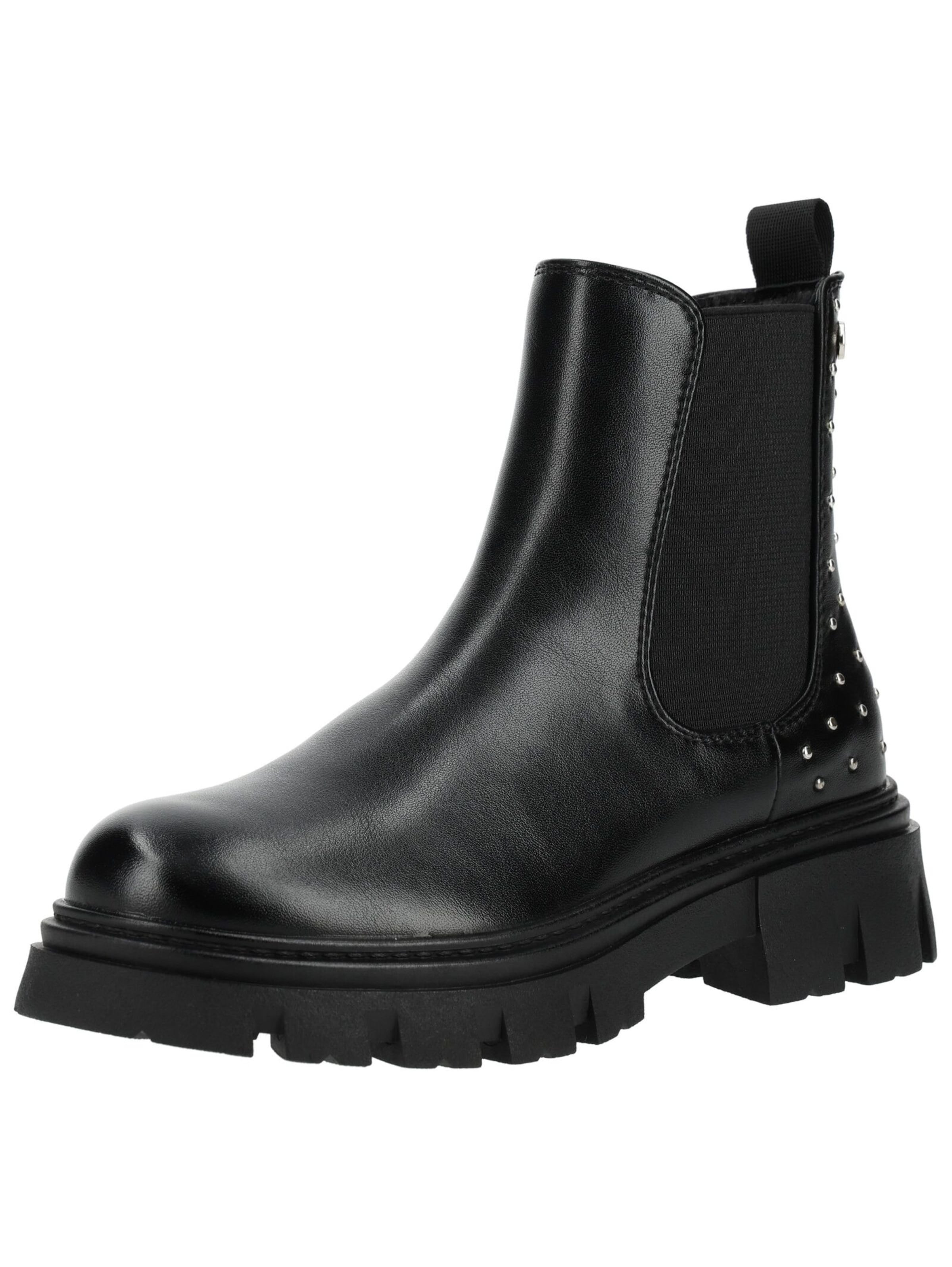 Scarpa bassa di GIOSEPPO in nero: frontale