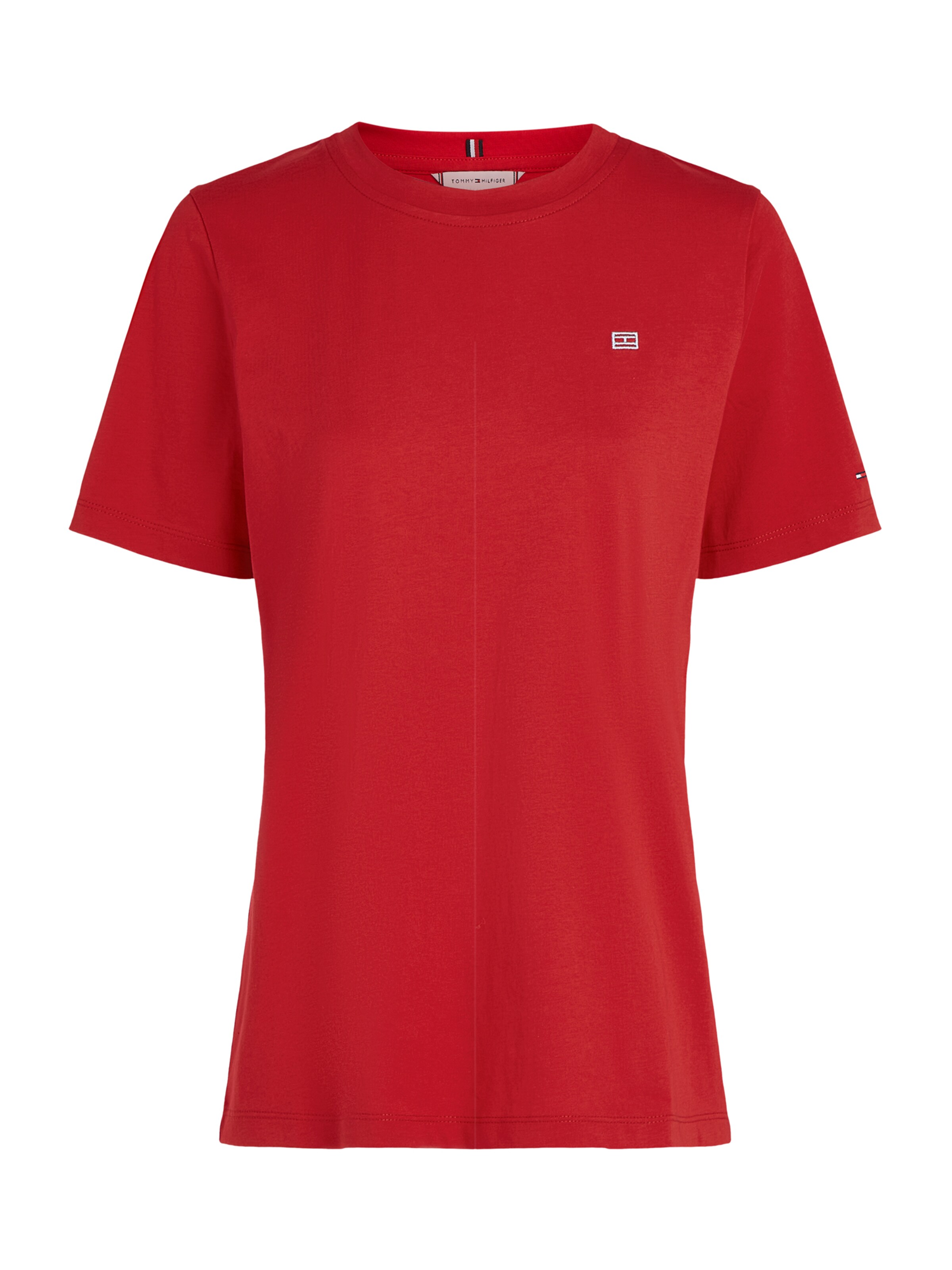 TOMMY HILFIGER Μπλουζάκι σε κόκκινο: μπροστά